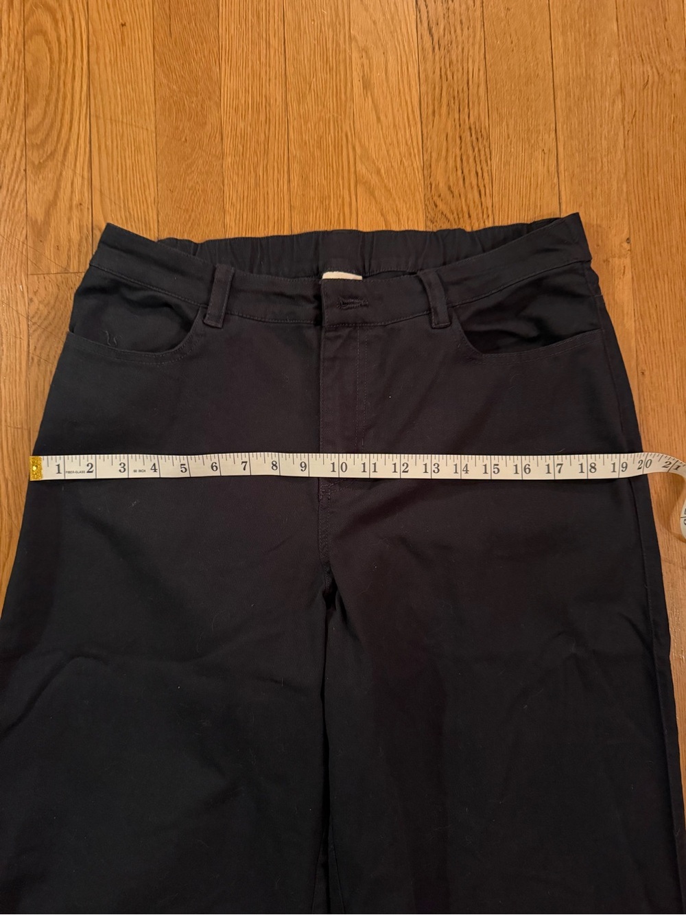 NWT Pact Organic Stretch Twill Wide Leg Pant - Picture 8 of 10